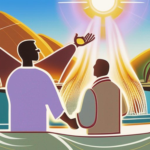 "Faith Renewed: Baptized in the River of Salvation"